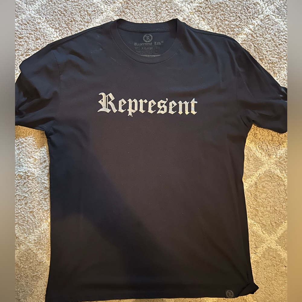 Represent Black Men's T-Shirt